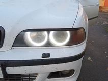 Накладки на передние фары (реснички) для BMW 5 (E39) 2001-2004